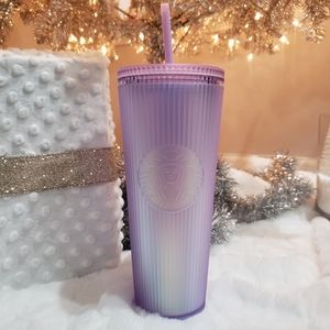 NWT Starbucks Lilac Tumbler 24oz.